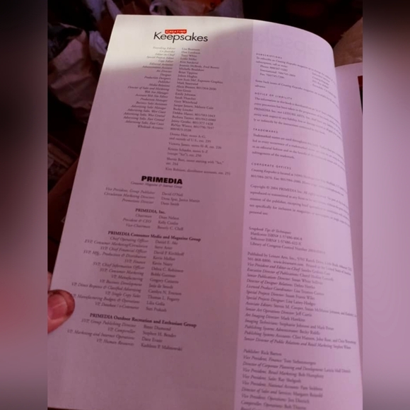 Creating Keepsakes Scrapbooks Tips & Techniques - Picture 3 of 7